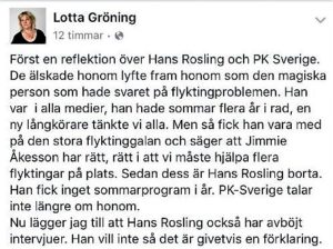 Hans Rosling Lotta Gröning