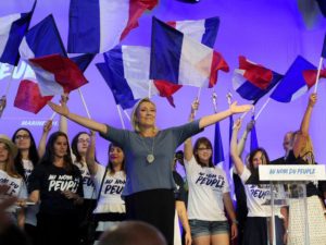 Marie Le Pen peuple